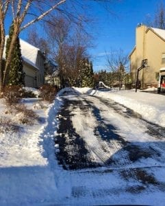 Snow removal in Bloomfield