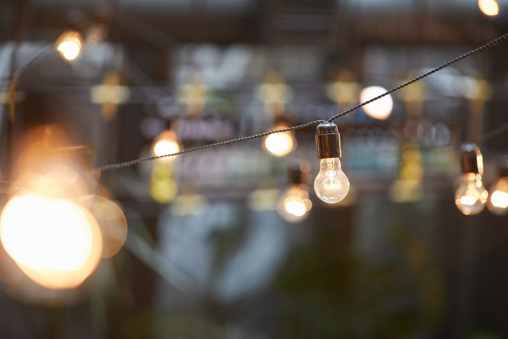 Patio lights for backyard. 