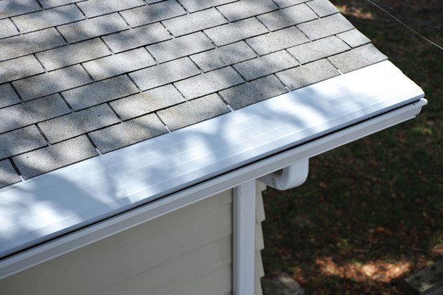 reverse curve gutter guards